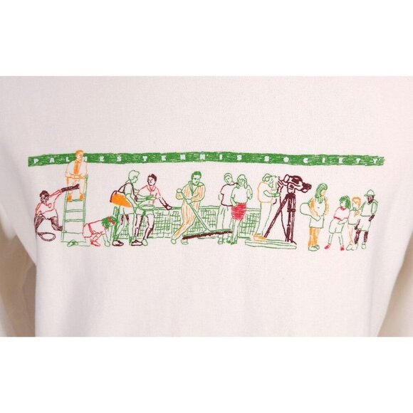 Palmes Scenery Sweatshirt Size S Mens Off-White $175 - Picture 4 of 14